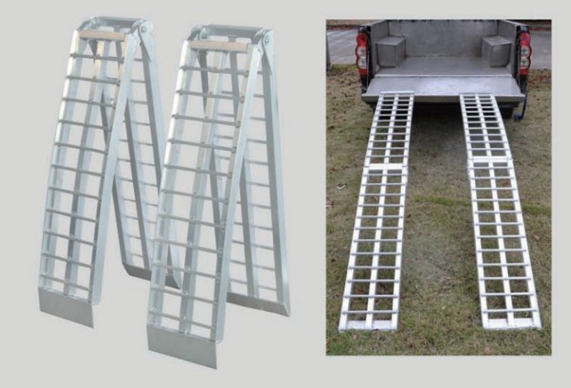 20960 Arched Aluminum Folding Ramp